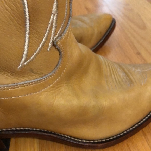 Justin Genuine Leather Cowboy Boots - Picture 8 of 17